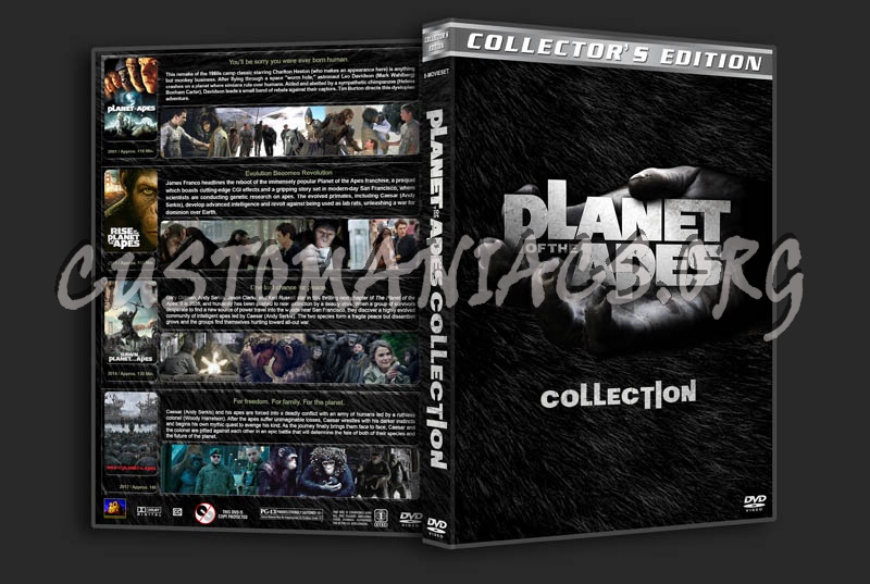 Planet of the Apes Collection dvd cover