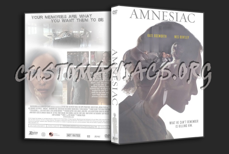 Amnesiac (2015) dvd cover