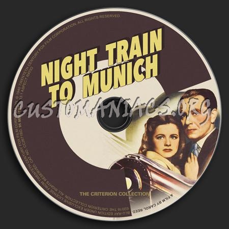 523 - Night Train To Munich dvd label