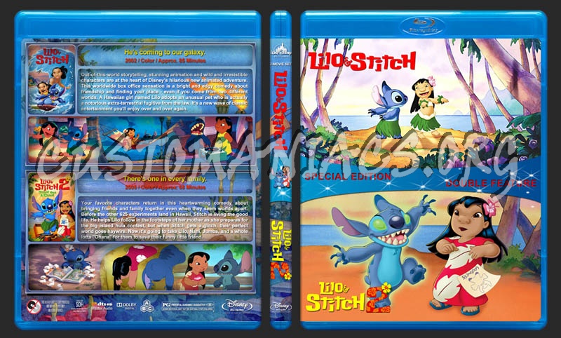 Lilo & Stitch Double Feature dvd cover