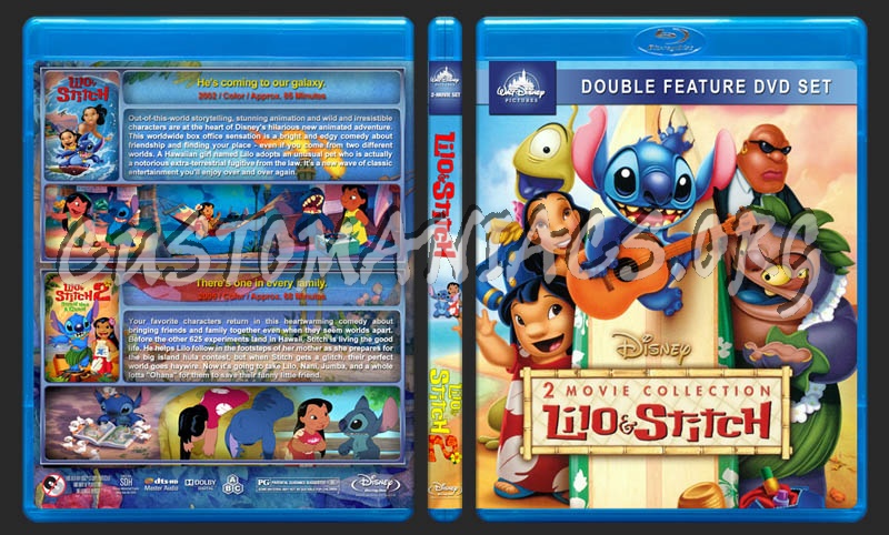 Lilo & Stitch Double Feature dvd cover