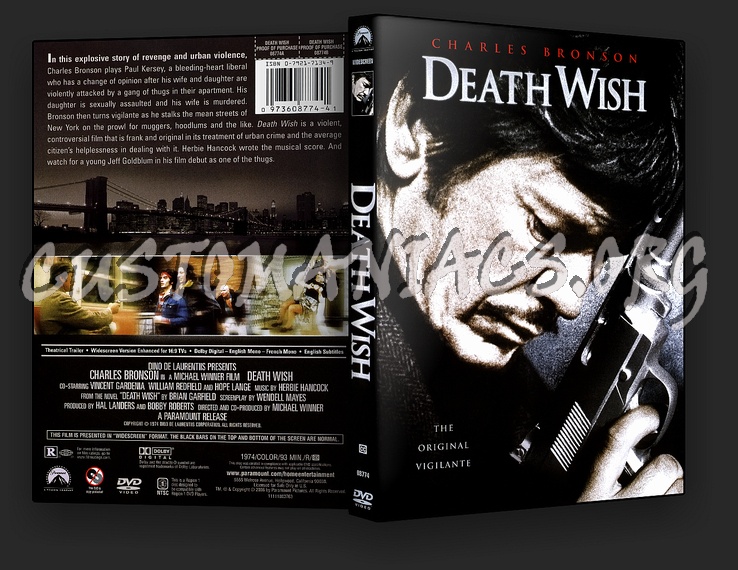 Death Wish dvd cover