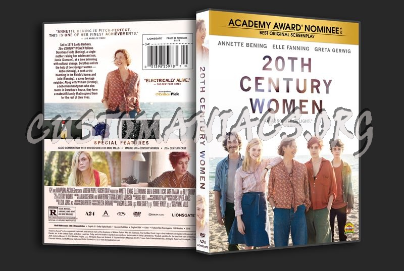 20th Century Women dvd cover
