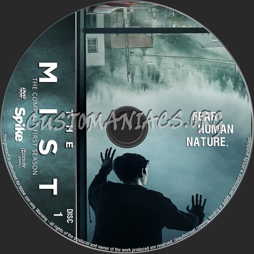 The Mist Season 1 dvd label