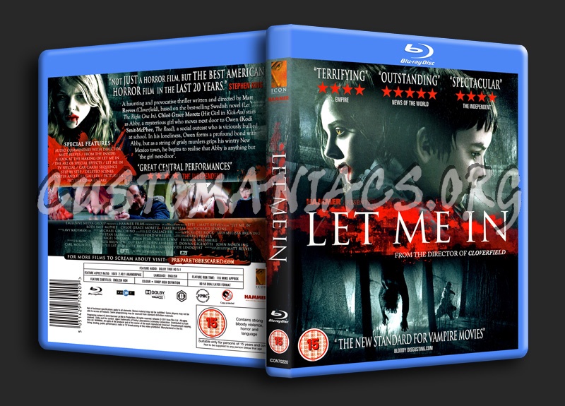 Let Me In blu-ray cover