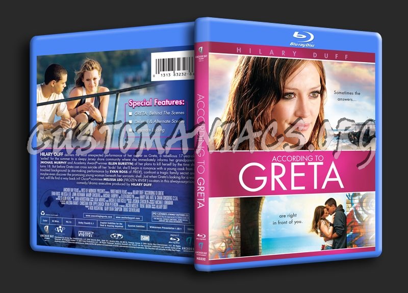 According To Greta blu-ray cover