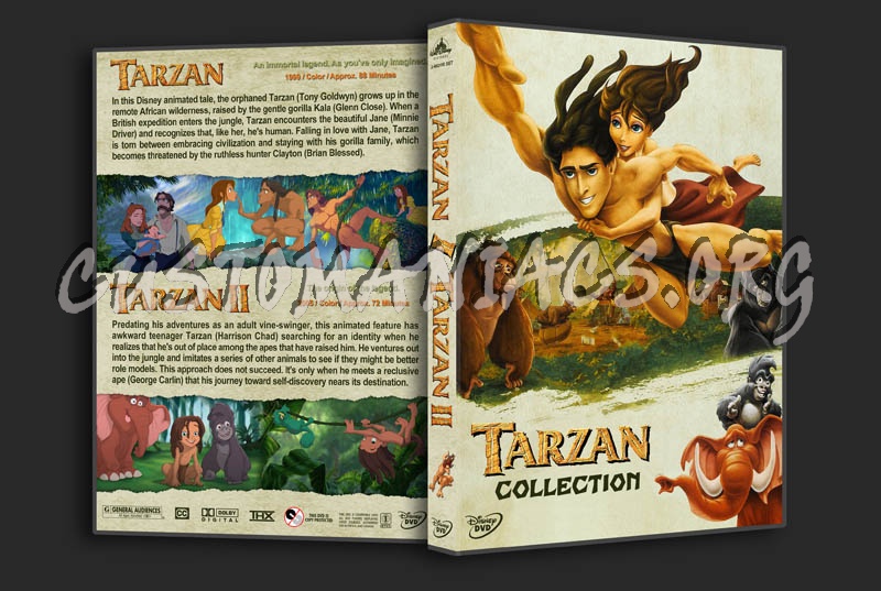 Tarzan Collection dvd cover