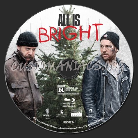 All is Bright blu-ray label