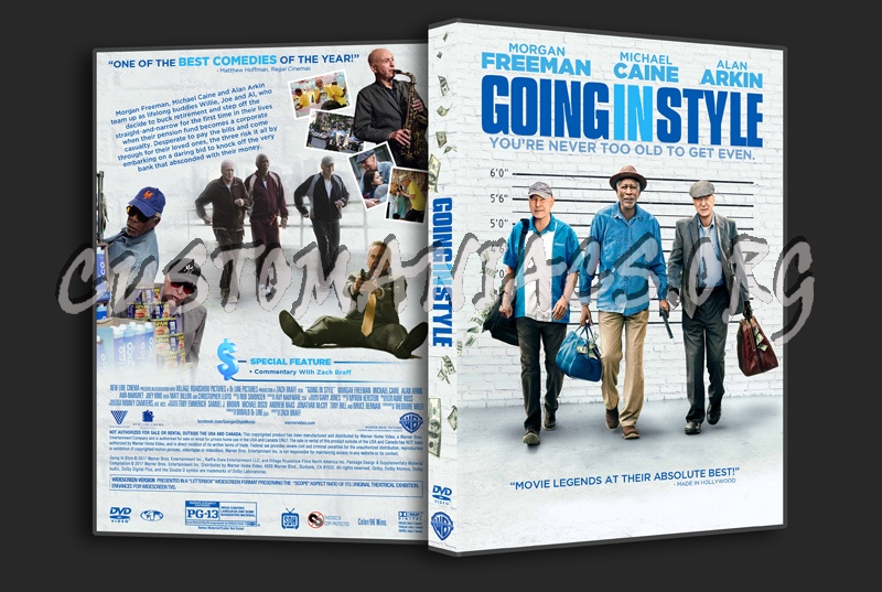 Going In Style (2017) dvd cover