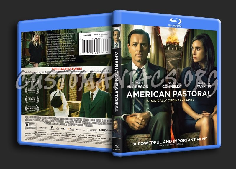 American Pastoral blu-ray cover