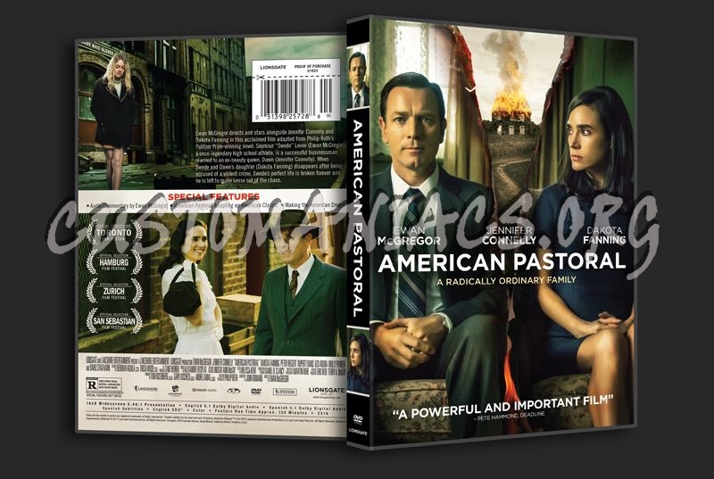 American Pastoral dvd cover