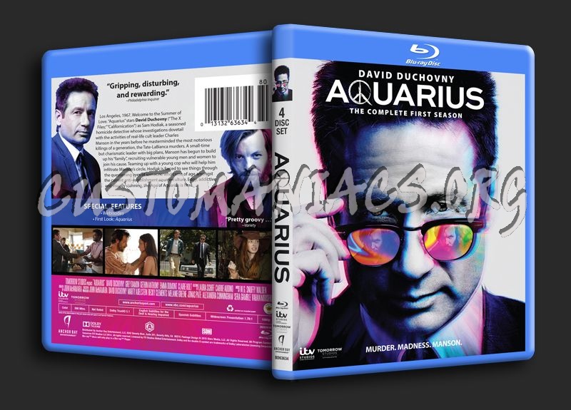Aquarius Season 1 blu-ray cover