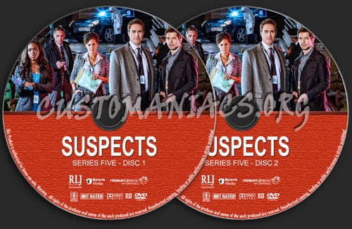 Suspects - Series 5 dvd label