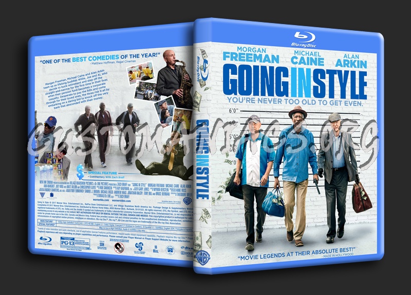 Going In Style (2017) dvd cover