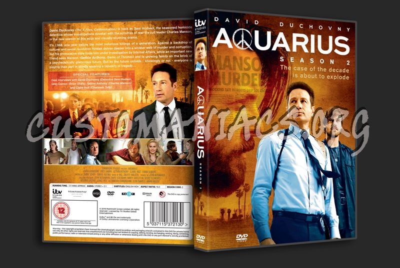 Aquarius Season 2 dvd cover