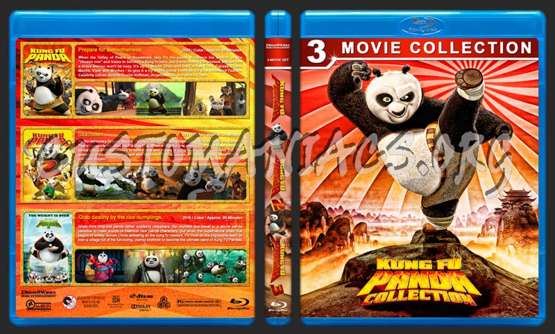 Kung Fu Panda Collection blu-ray cover