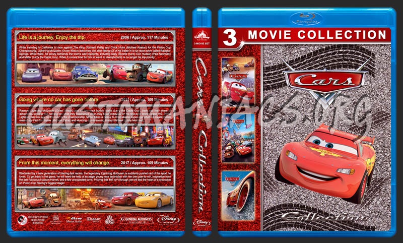 Cars Collection blu-ray cover