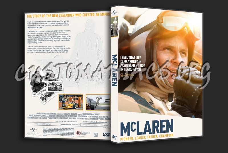 McLaren dvd cover