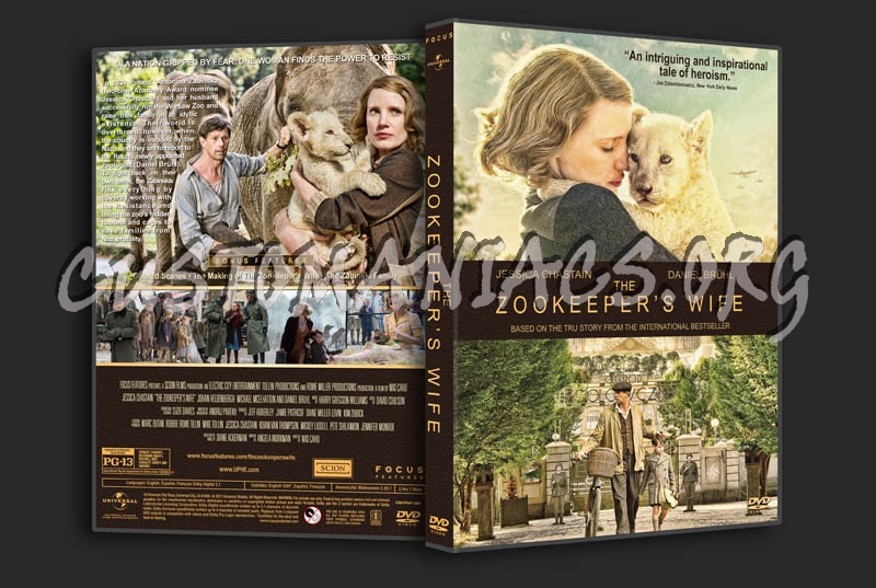 The Zookeeper's Wife dvd cover