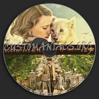 The Zookeeper's Wife dvd label