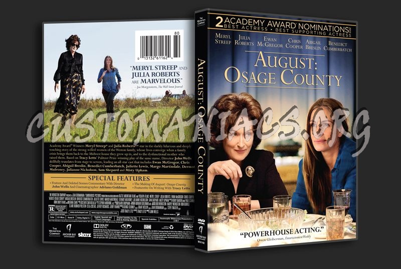 August Osage County dvd cover