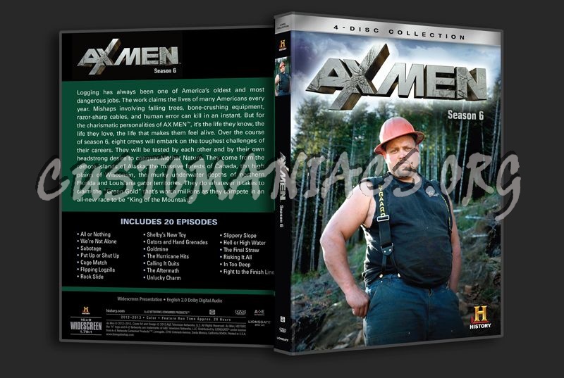 Ax Men Season 6 dvd cover