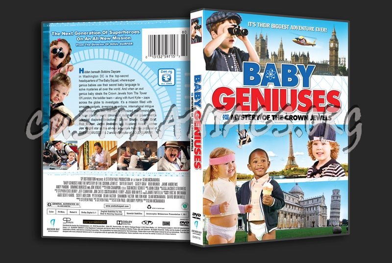 Baby Genius and the Mystery of the Crown Jewels dvd cover