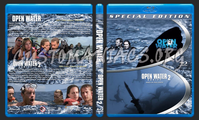 Open Water Double Feature blu-ray cover