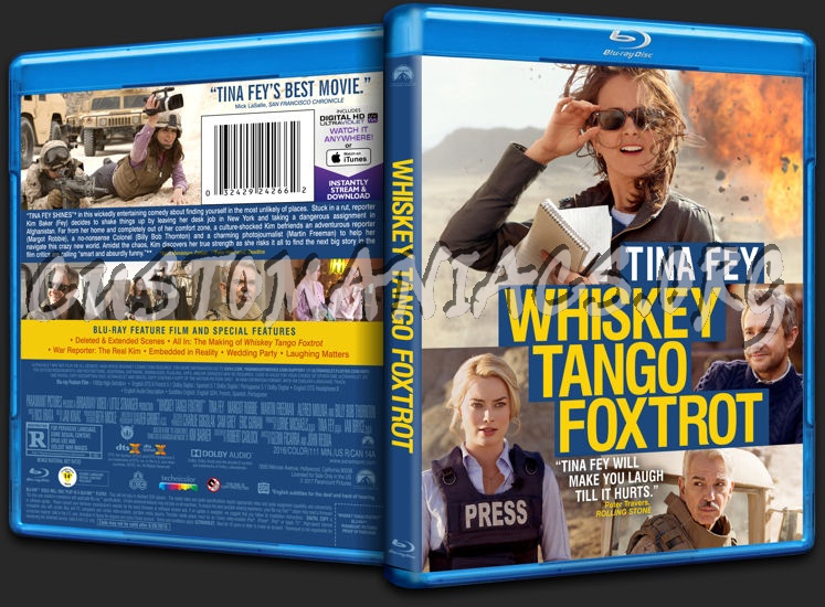 Whiskey Tango Foxtrot blu-ray cover