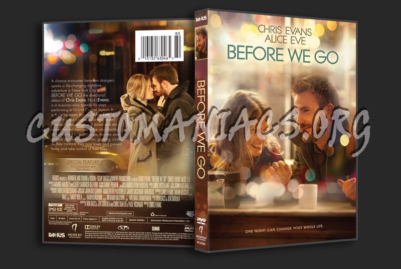 Before We Go dvd cover