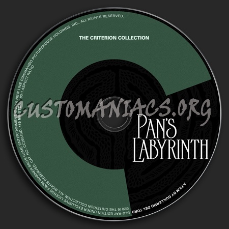 838 - Pan's Labyrinth dvd label