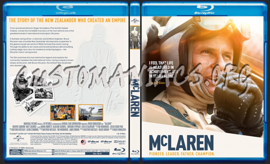 McLaren dvd cover