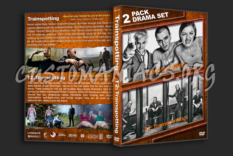 Trainspotting Double Feature dvd cover