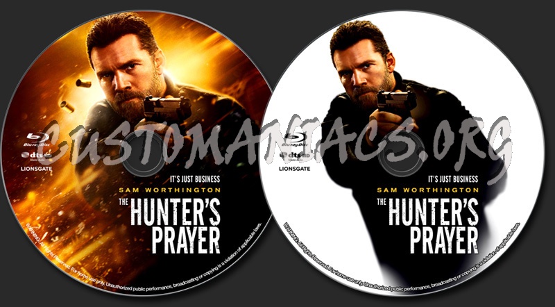 The Hunter's Prayer (2017) blu-ray label