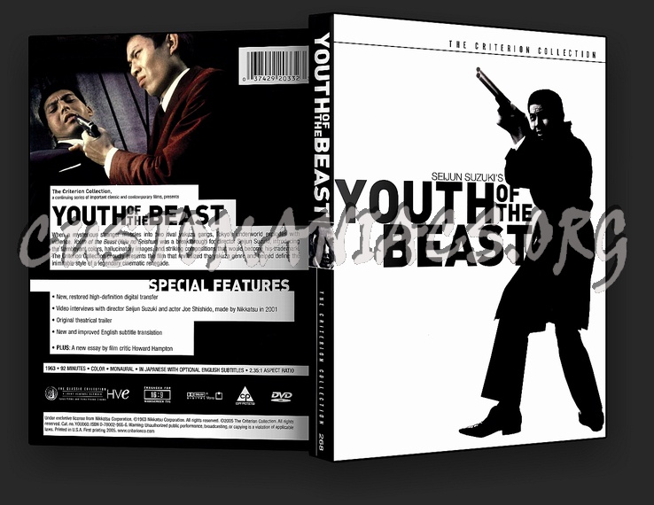 268 - Youth of the Beast dvd cover