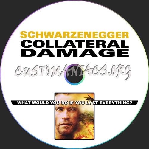 Collateral Damage dvd label