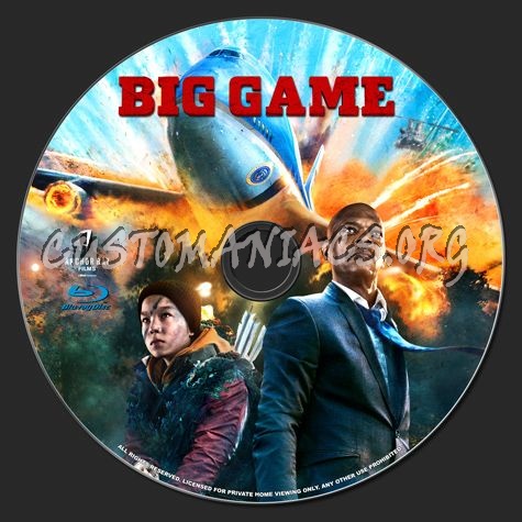 Big Game blu-ray label