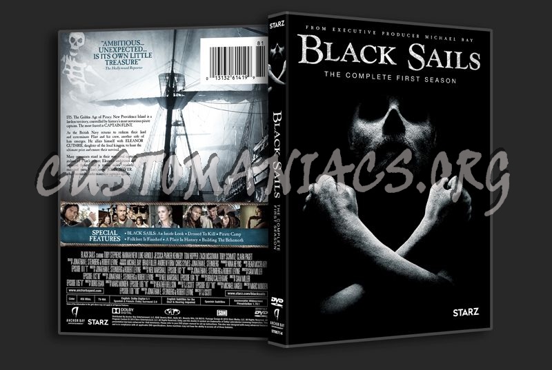 Black Sails Season 1 dvd cover