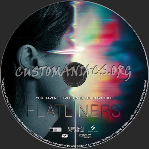 Flatliners 2017 dvd label