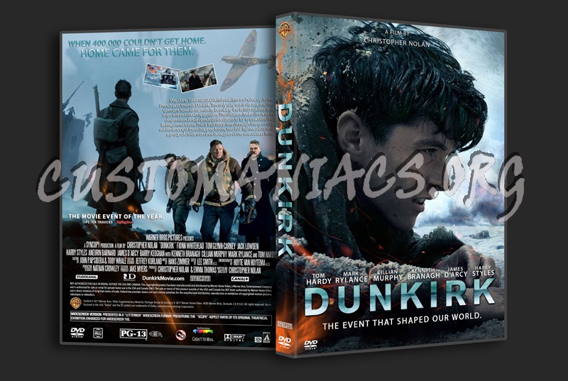 Dunkirk dvd cover