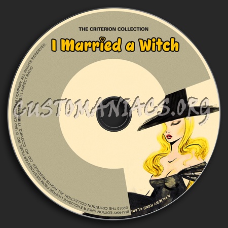 676 - I Married a Witch dvd label