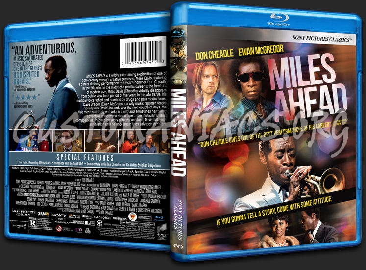 Miles Ahead blu-ray cover