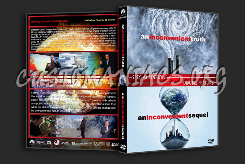 An Inconvenient Truth / An Inconvenient Sequel Double Feature dvd cover