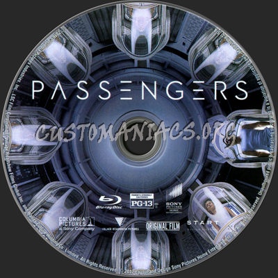 Passengers blu-ray label