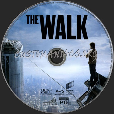 The Walk blu-ray label