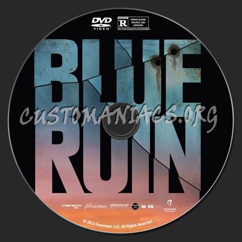 Blue Ruin dvd label