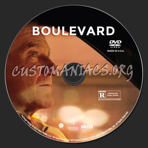 Boulevard dvd label