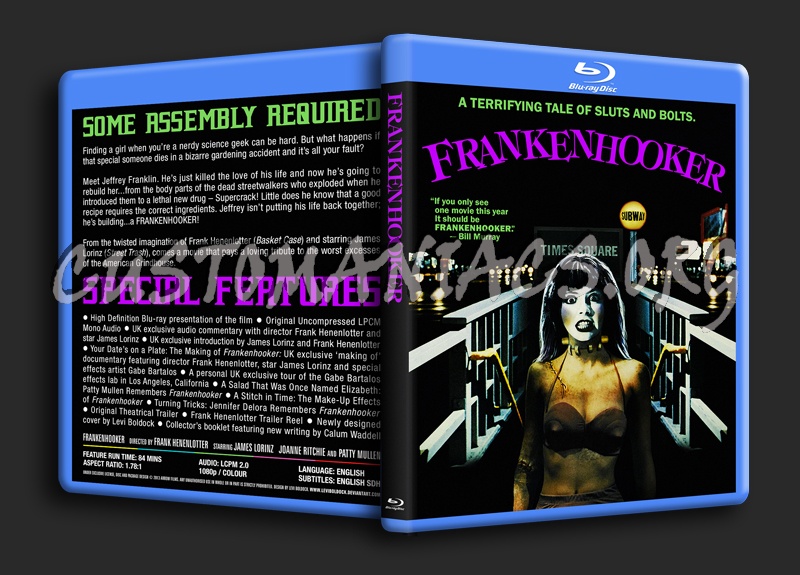 Frankenhooker blu-ray cover