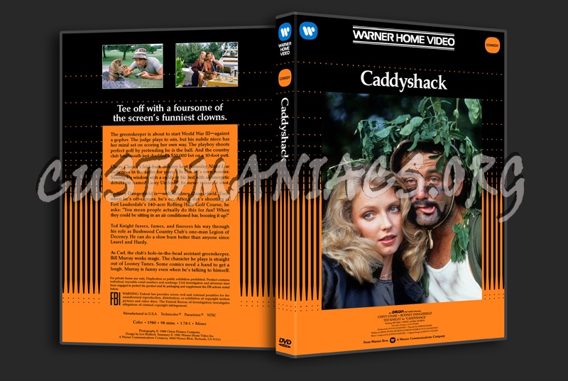 Caddyshack dvd cover