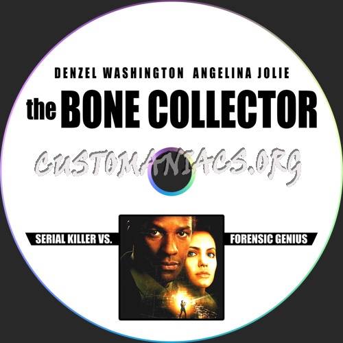 The Bone Collector dvd label